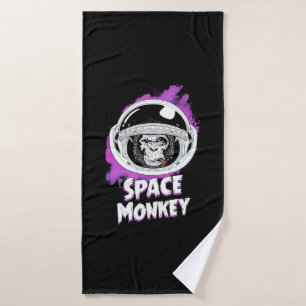 Monkey Space Monkey Bath Towel