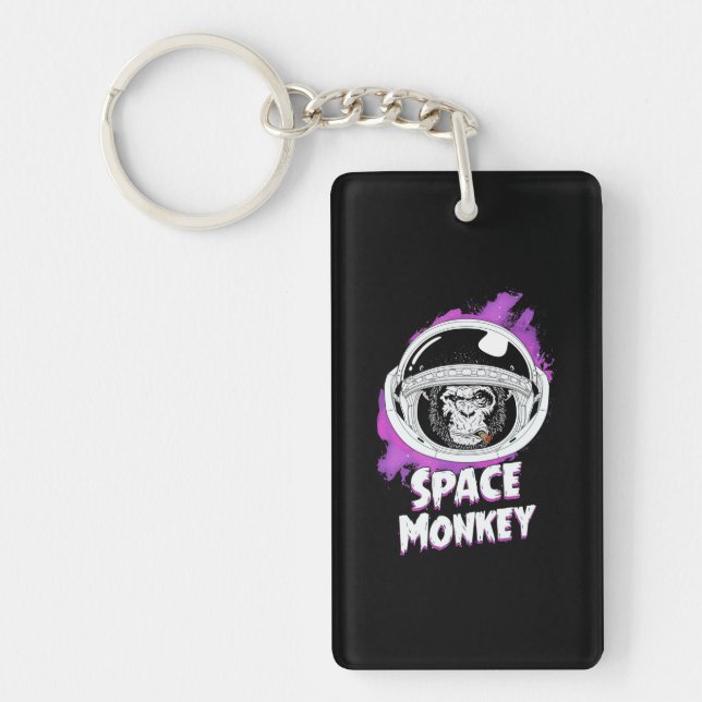 Monkey Space Monkey Key Ring (Front)