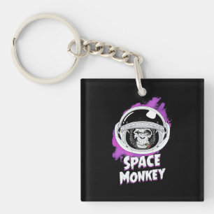 Monkey Space Monkey Key Ring