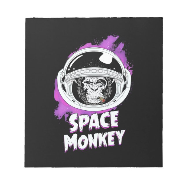 Monkey Space Monkey Notepad (Front)