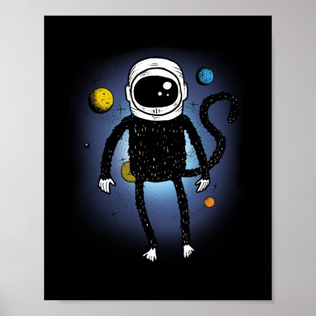 Monkey space poster (Front)