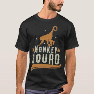 Monkey Squad Group Monkeys be water my friend s al T-Shirt