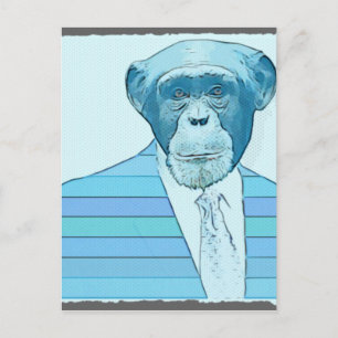 Monkey Suit Postcard