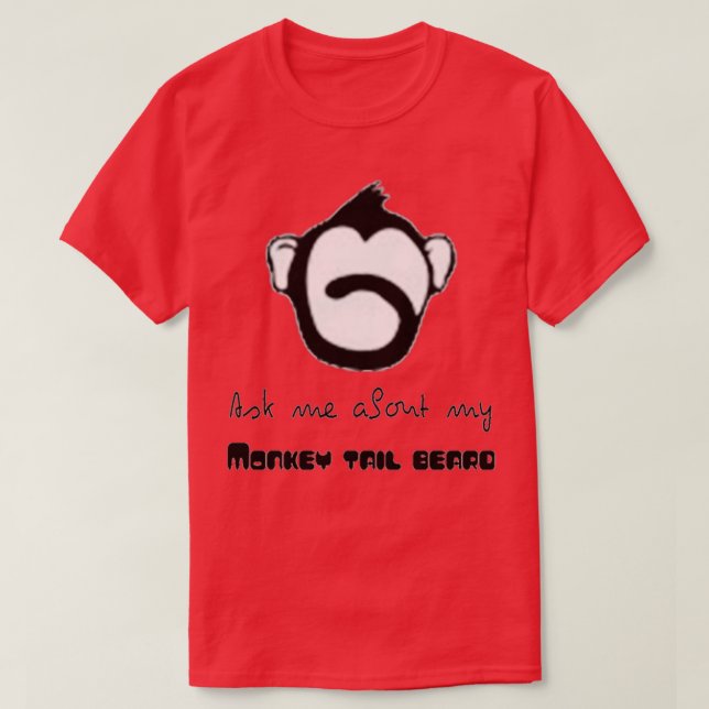 monkey tail beard Classic TShirt (Design Front)