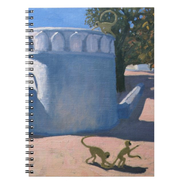 Monkey Temple India 2000 Notebook (Front)