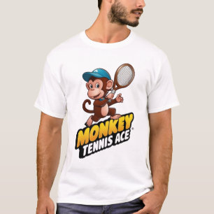 MONKEY TENNIS ACET-Shirt T-Shirt