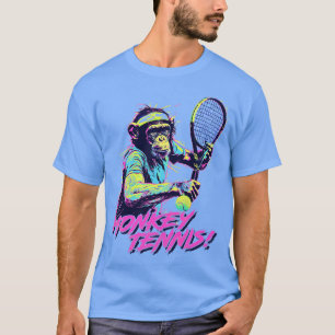 Monkey Tennis T-Shirt