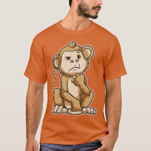 Monkey thoughtful T-Shirt