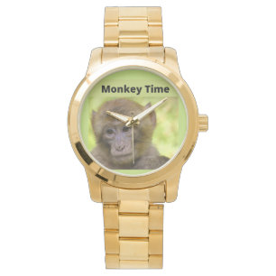 Monkey Tine Gold Watch