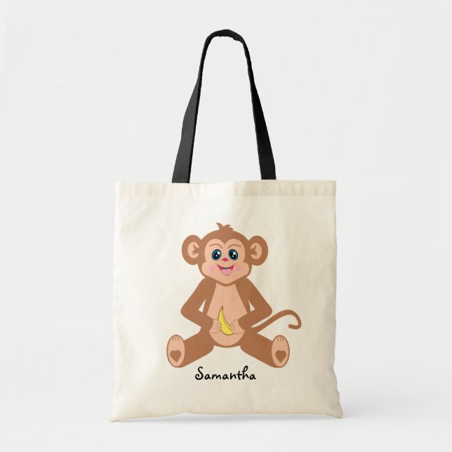 Monkey Tote bag (Front)