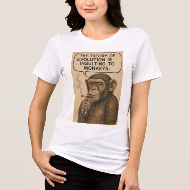 Monkey Tri-Blend Shirt (Front)