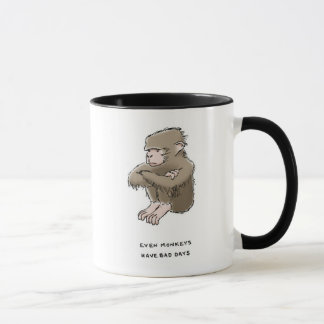 monkey trivia mug