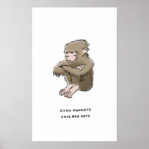 monkey trivia poster
