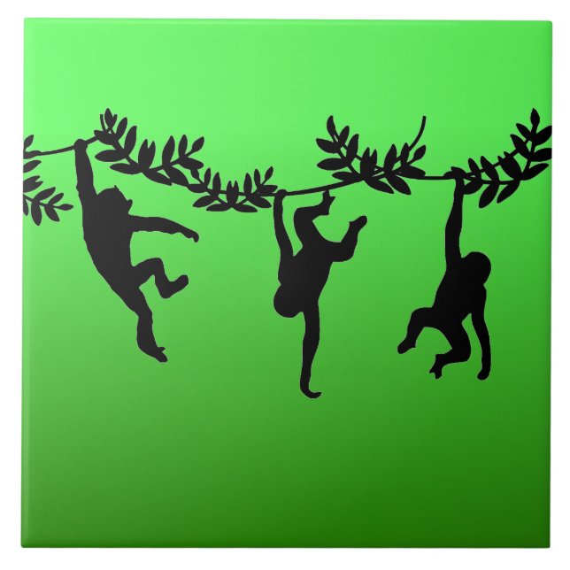 Monkey Troop Tile (Front)