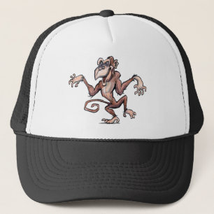 Monkey Trucker Hat