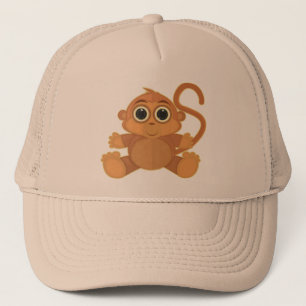 Monkey Trucker Hat