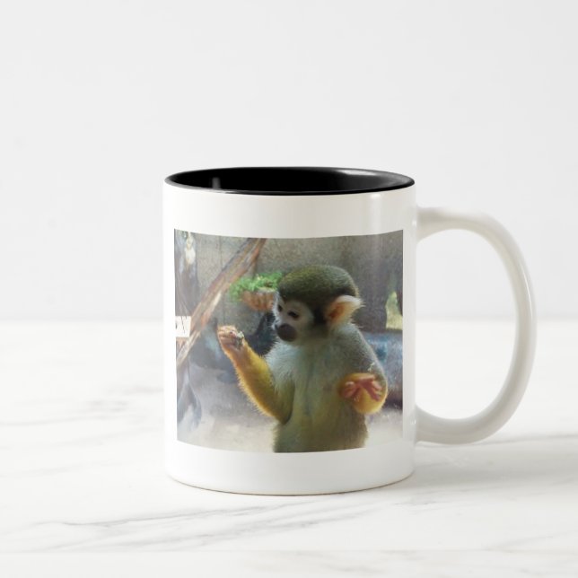 Monkey Two-Tone Coffee Mug (Right)