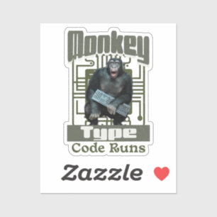 Monkey Type, Code Runs Funny Full-Stack Developer 