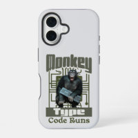 Monkey Type, Code Runs Funny Full-Stack Developer