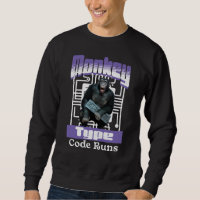 Monkey Type, Code Runs Funny Full-Stack Developer