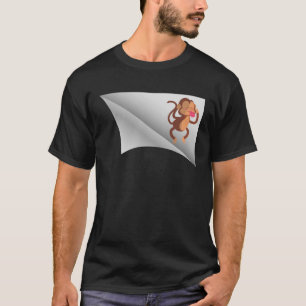 monkey under the patch T-Shirt