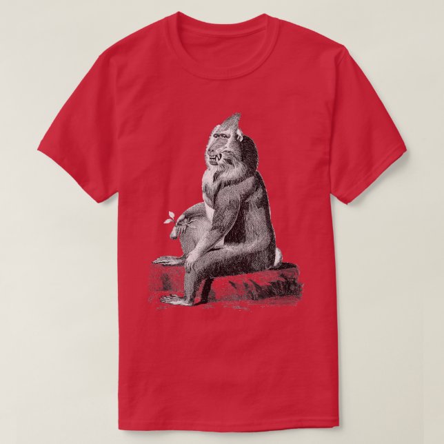 Monkey Vintage T-Shirt (Design Front)