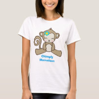 Monkey with a Flower Says Chimply Marvellous
