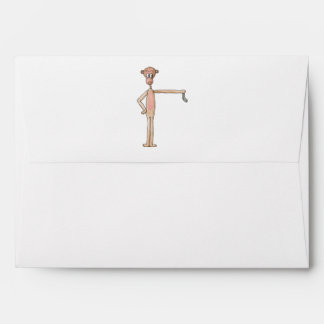 Monkey with a Sock. Envelopes