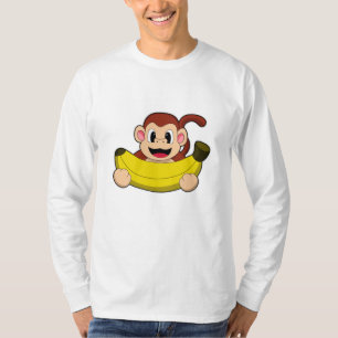 Monkey with Banana T-Shirt