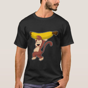 Monkey with Banana T-Shirt