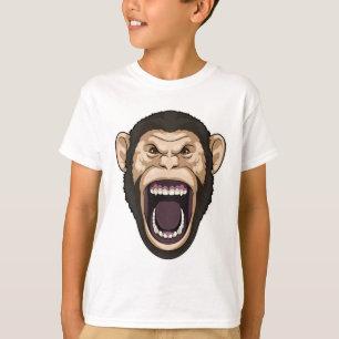 Monkey with black Hairs T-Shirt