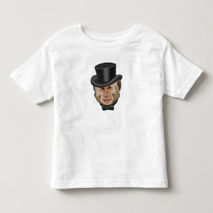 Monkey with Cylinder Toddler T-Shirt