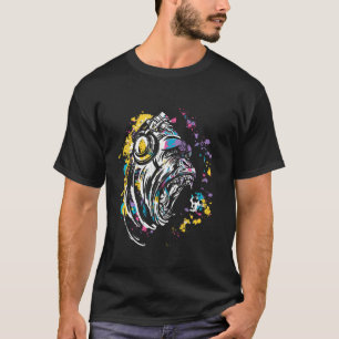 Monkey With Dj Headphones And Sunglasses T-Shirt