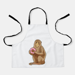 Monkey with Donut Apron