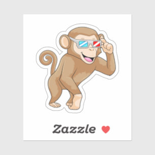 Monkey with Glasses