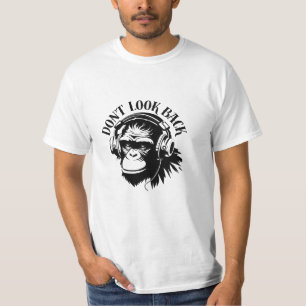 Monkey With Headphones – Focus Tee