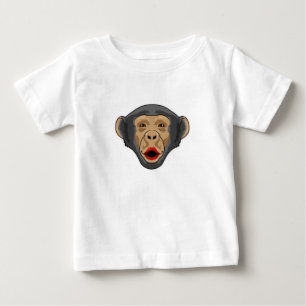 Monkey with Kiss mouth Baby T-Shirt