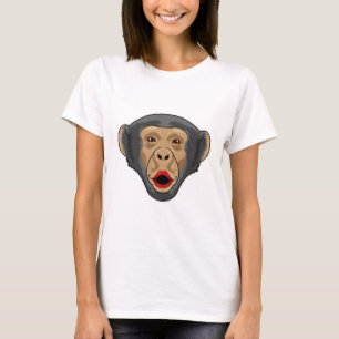 Monkey with Kiss mouth T-Shirt