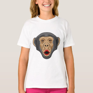Monkey with Kiss mouth T-Shirt
