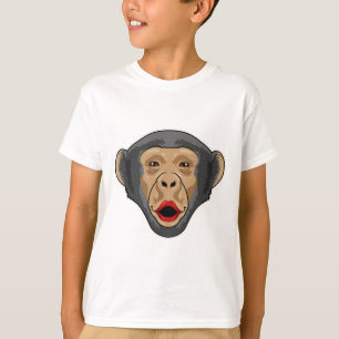 Monkey with Kiss mouth T-Shirt