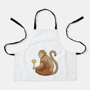 Monkey with Lollipop Apron