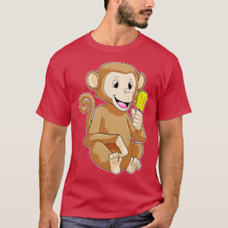 Monkey with Popsicle T-Shirt