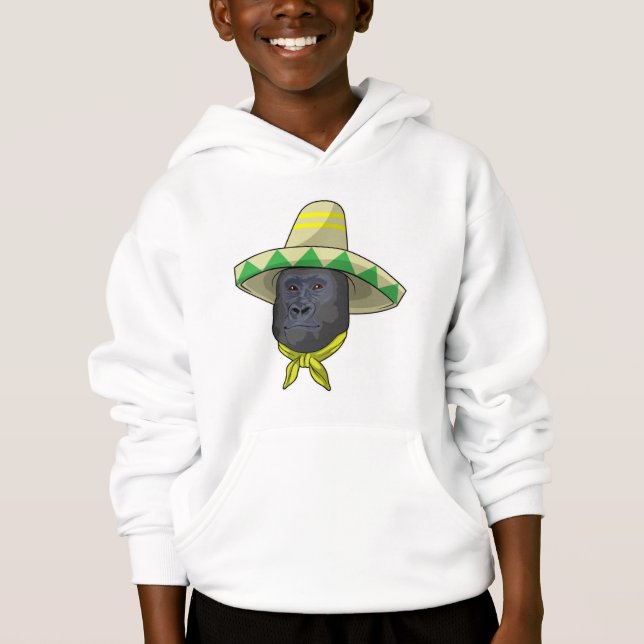 Monkey with Straw hat (Front)