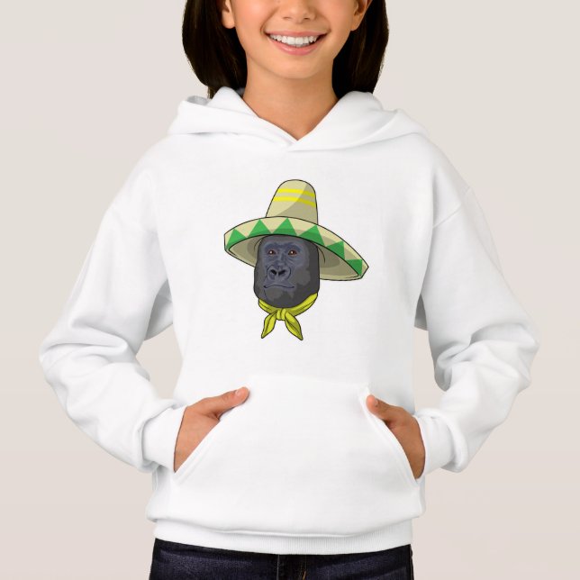 Monkey with Straw hat (Front)