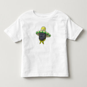 Monkey with Straw hat Toddler T-Shirt