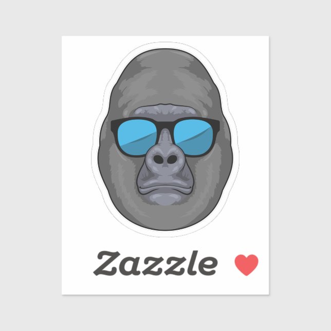 Monkey with Sunglasses (Sheet)