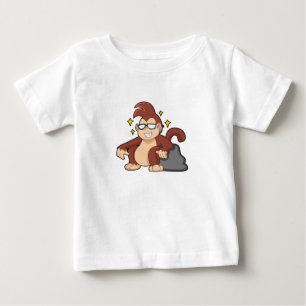 Monkey with Sunglasses Baby T-Shirt