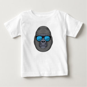 Monkey with Sunglasses Baby T-Shirt