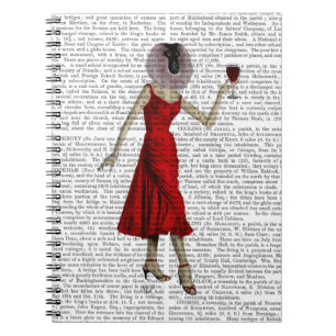 Monkey with Wine Notebook