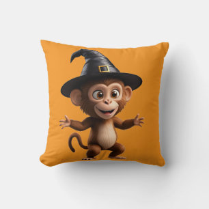 Monkey Wizard Cushion